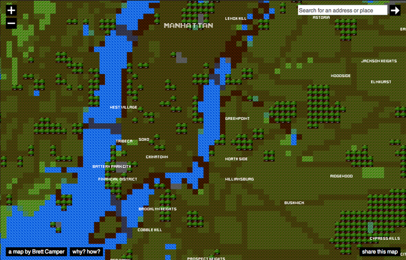 Illustration for article titled Travel the World with These Interactive 8-Bit City Maps